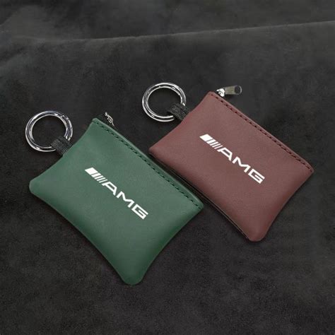 New Product Car Key Bag Leather Coins Wallet Mini Card Pouch For