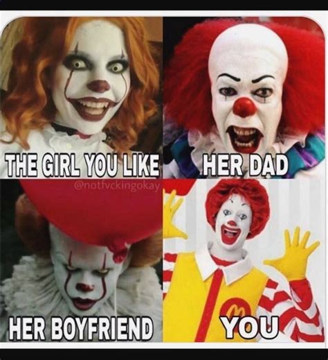 haha i love this funny horror funny clown memes memes