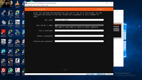 Install Ubuntu Server Lts On Virtualbox Youtube