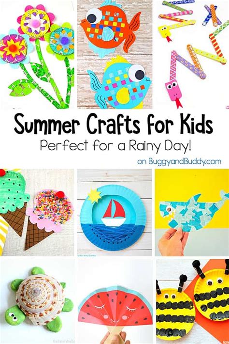 Summer Crafts With Kids Diy And Crafts