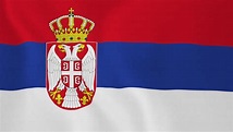 [loopable] Flag of Serbia. Serbian Stock Footage Video (100% Royalty ...