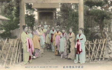 Japan Prostitution Whores In Japan Postcards 6 1900 1930