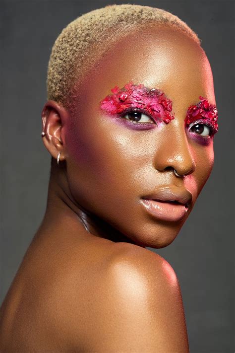 Makeup By Babenexttdoor On Ayamba Fashion Editorialdarkskin Photography Fashion Editorial