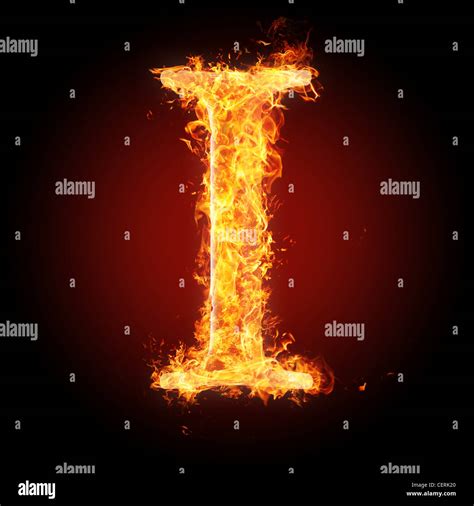 Burning Fire Fonts Hi Res Stock Photography And Images Alamy