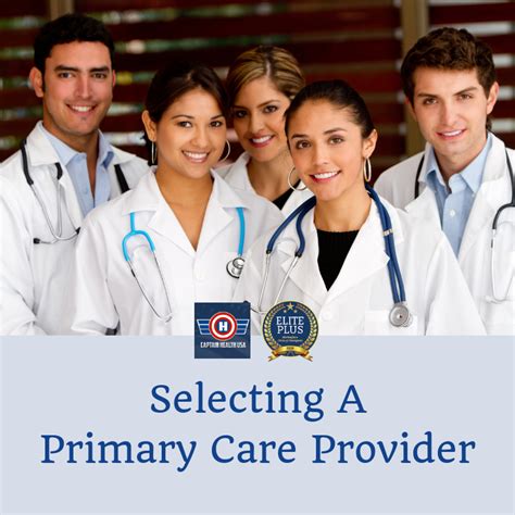 Selecting A Primary Care Provider | Primary care, Primary ...