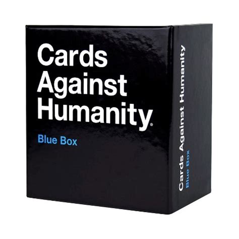 It has been compared to the 1999 card game apples to apples and originated from a kickstarter campaign in 2011. Cards Against Humanity: Blue Box Game : Target