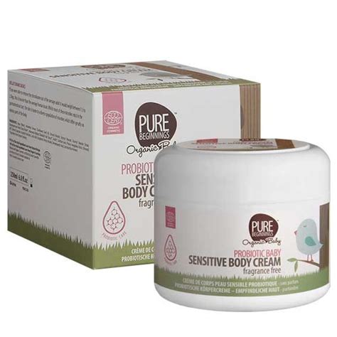 Probiotic Baby Sensitive Body Cream Your Skin Microbiome Is The