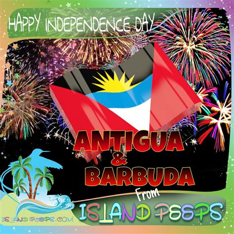 Happy Independence Day Antigua And Barbuda Antiguaindependence