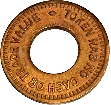 Token For Amusement Only United States Numista
