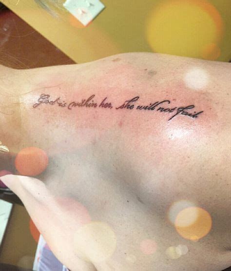16 Best Psalms 46 5 Tattoo Images Tattoos Piercing Tattoo Small Tattoos