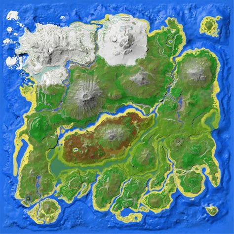 A complete list of all coordinates for locations in the ark: Carte des Ressources (The Island) - Wiki Officiel de ARK ...