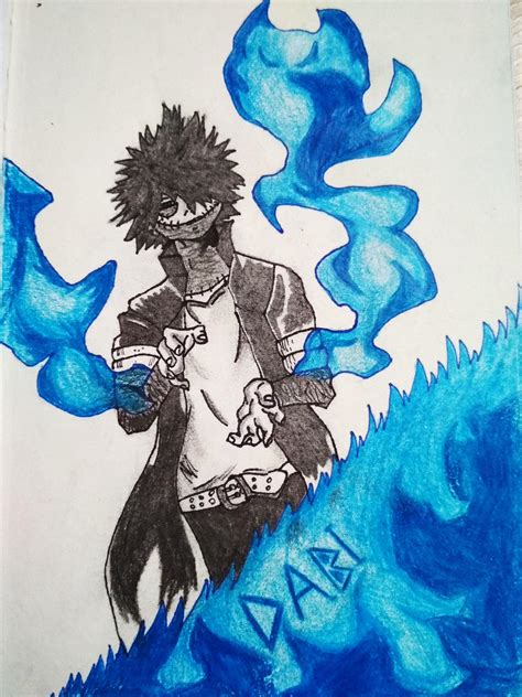 My Dabi Drawing I Think Its Not The Best But I Hope Youll Like It