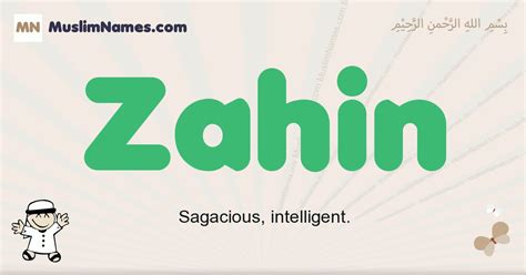 Zahin Muslim Boys Name And Meaning Islamic Boys Name Zahin