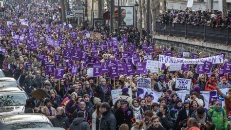 femicide big rallies across france to condemn domestic violence bbc news