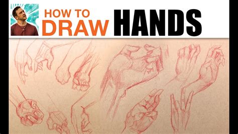How To Draw Hands Youtube