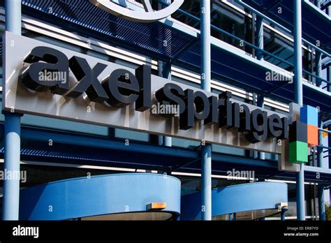 Axel Springer Verlag Berlin Deutschland Hi Res Stock Photography And