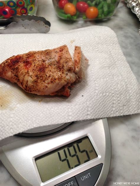 Quick look at grams of protein in meat, chicken, and fish. Honey We're Home: Quick & Easy Contest Meal Prep ...