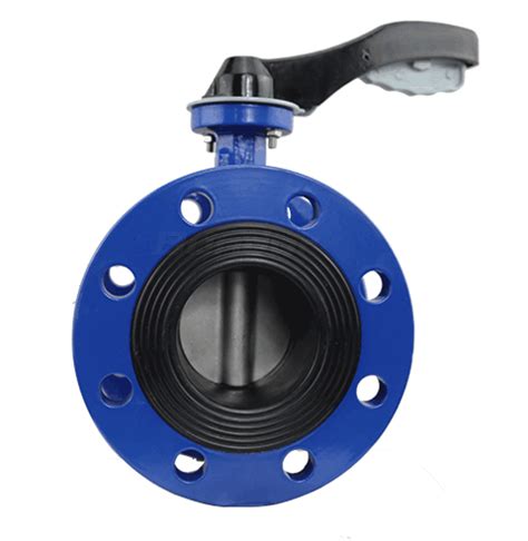 Lever Operated Flange Butterfly Valve