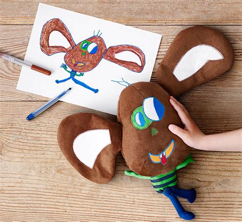 Ikea Turned Childrens Drawings Into Real Plush Toys To Raise Money For