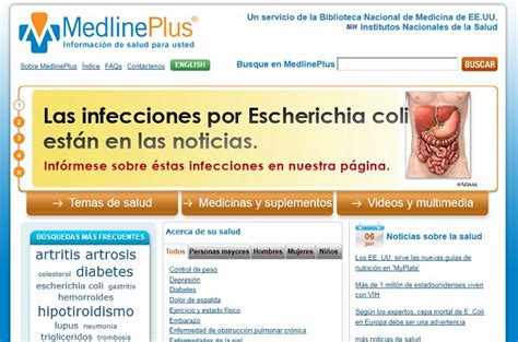 Medlineplus Un Lugar En La Web Que Te Ayuda A Cuidar Tu Salud Geeks