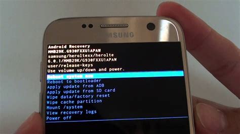If the default, basic instructions here don't work, search the web for recovery mode with the make and model of your device. Samsung Galaxy S7: How to Hard Reset With Hardware Key ...