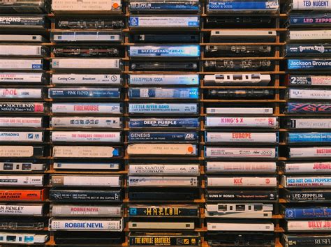Lot Cassette Cassette Vintage Musique Rock Artistes Mixtes 7b52