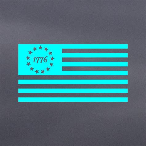 1776 Flag Decal 1776 Decal 1776 Flag Sticker Bymax Decals Etsy