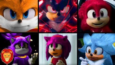 Todos Los Personajes De La Pelicula De Sonic En EspaÑol 2020 Pelicula