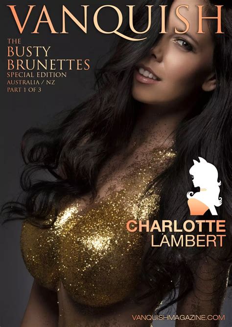 Busty Brunettes Charlotte Lambert Exclusive