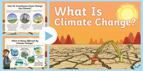 What Is Climate Change Powerpoint Year Teacher Made