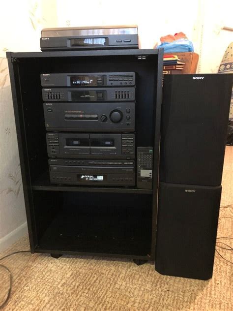 Sony Lbt D259 5 Disc Midi Hifi Audio System With Optional Cabinet In