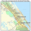 Aerial Photography Map of Hobe Sound, FL Florida