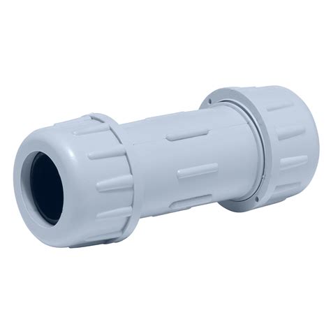 Homewerks Worldwide 1 In Schedule 40 Pvc Compression Coupling In The