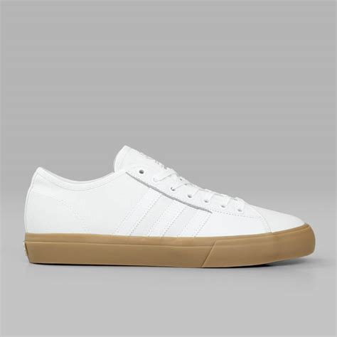 Adidas Matchcourt Rx White White Gum Adidas Skateboarding Footwear