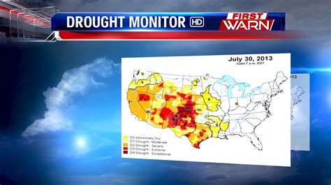 First Warn Weather Team Drought Monitor