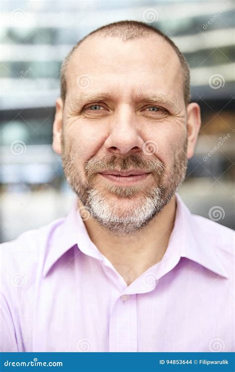 Face Of Middle Aged Man Stock Photo Image Of Businessman 94853644