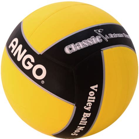 打排球 ― dǎ páiqiú ― to play volleyball. ANGO 三角橡膠排球(黑/黃)