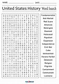Printable History Word Search - Cool2bKids