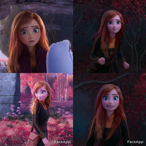 Long Haired Anna Frozen