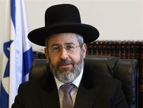 Israels Chief Rabbi Calls To Amend Law Of Return To Preserve Countrys