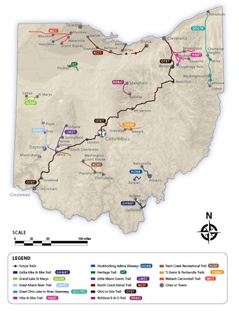 Ohio Pages Bikeways And Trails Bicycle Trail Bike Trips Bike Trails