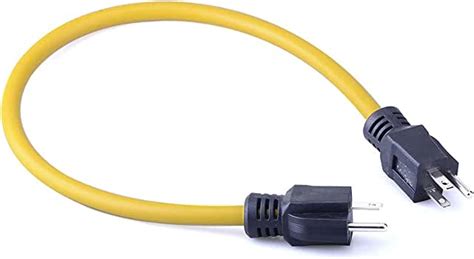 Double Male Extension Cord Adapter