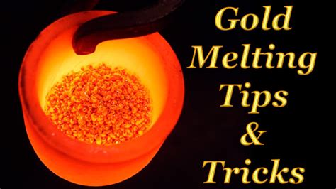 Gold Melting How To Melting Gold And Make Gold Ingot Barhow To Melt