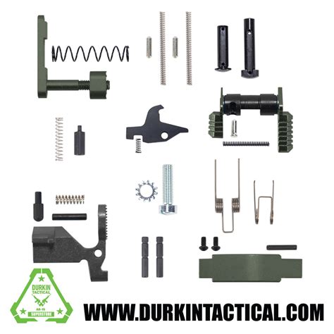 Od Green Ar 15 Lower Parts Kit Except Trigger Hammer And Grip