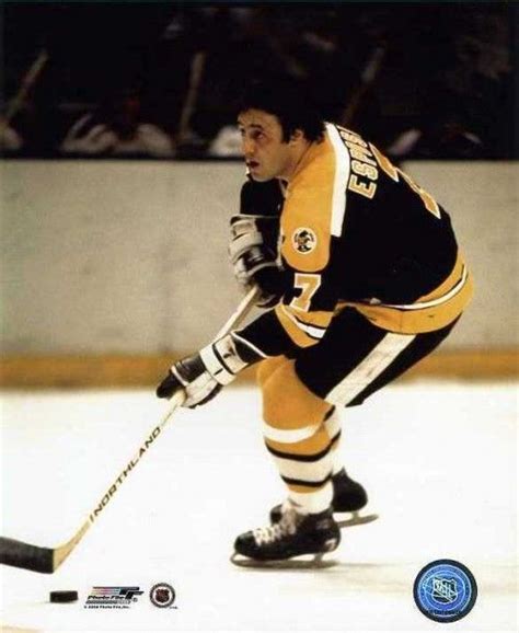Phil Esposito With The Boston Bruins Ice Hockey Teams Nhl Hockey