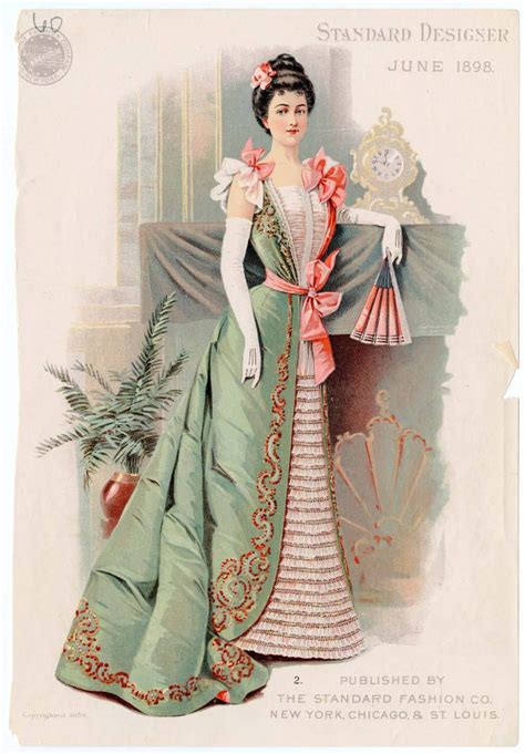 Women 1897 1899 Plate 042 Costume Institute Fashion Plates Digital