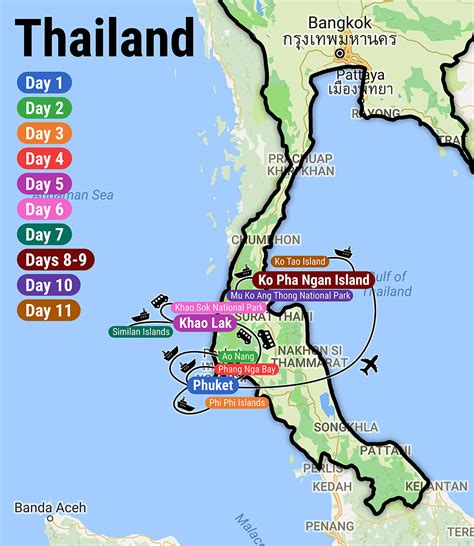 Southern Thailand In 10 Days Charliethetraveler