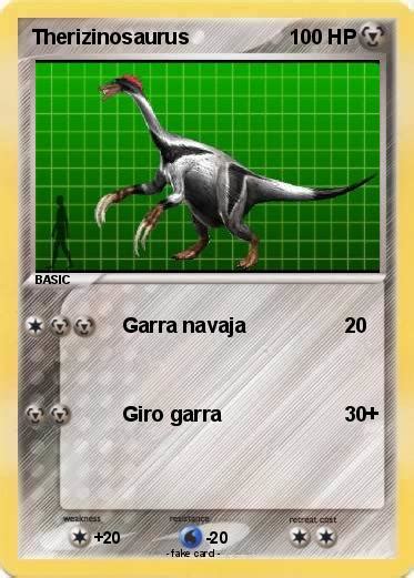 Pokémon Therizinosaurus 9 9 Garra Navaja My Pokemon Card