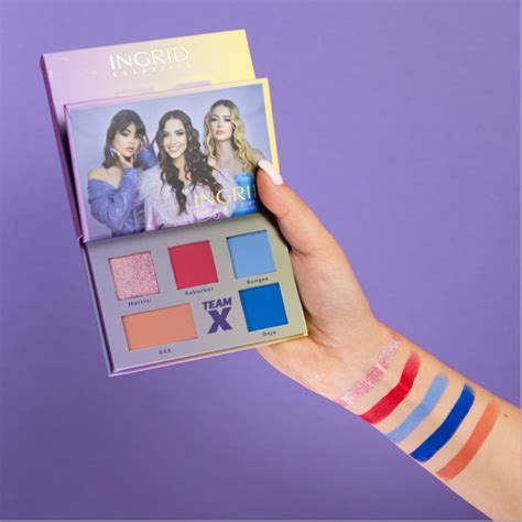 Team X By Ingrid Cosmetics Paleta Cieni Second Chance