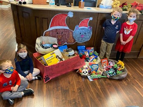Carrington Academy Donates More Than 75 Items To Animal Shelter